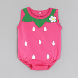 2018 Summer Newborn Baby Girl Clothes Cartoon Baby Boy Rompers Spiderman Batman Unisex Baby Rompers Cartoon Animal Clothing Set