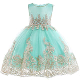 Christmas Flower Girl Dress Summer Clothes Girl 2018 Baby Girl Wedding Dresses Kids's Party Wear Costume For Girl Children