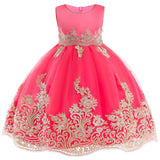 Christmas Flower Girl Dress Summer Clothes Girl 2018 Baby Girl Wedding Dresses Kids's Party Wear Costume For Girl Children