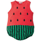 2018 Summer Newborn Baby Girl Clothes Cartoon Baby Boy Rompers Spiderman Batman Unisex Baby Rompers Cartoon Animal Clothing Set