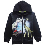 Eye-catching cool dinosaurs are coming! Halloween Jackets Boys Sportswear Carnival Party Baby Girl's Jacket Kids' Clothes 3-10Y