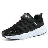 2018 New Air Mesh Kids' Sneakers Breathable Children's Sport Shoes Boys Running Shoes Lightweight Girls Trainers Hook and Loop